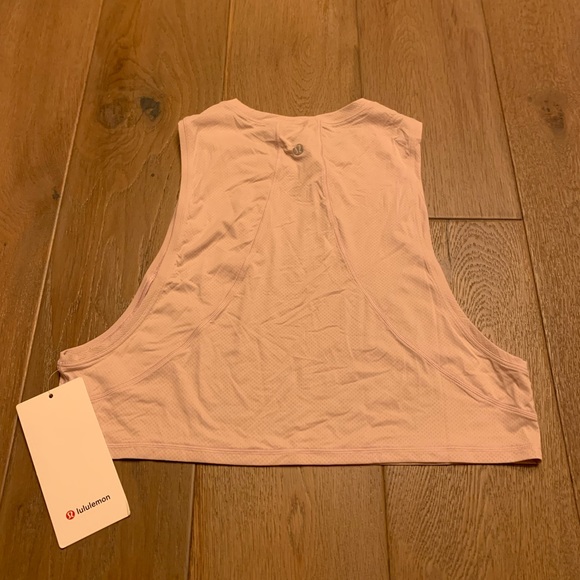 Pink Muscle love crop tank size 6 - Picture 2 of 2